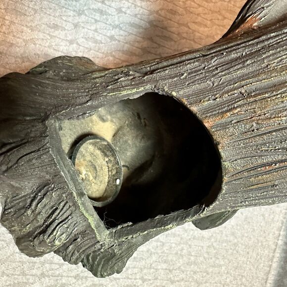 Smoking Tree Cone Incense Burner Elegant Expressions Hear No Evil See No Evil - Picture 9 of 12